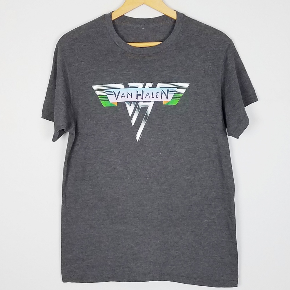 Van Halen Graphic Band Tee Gray